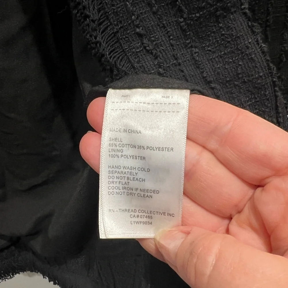 Laundry By Shelli Segal Womens  Hooded Boucle Jacket, black